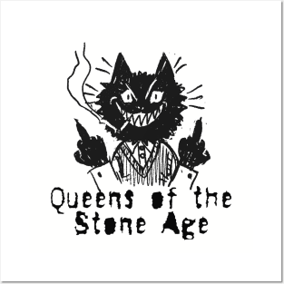 qotsa and the bad cat Posters and Art